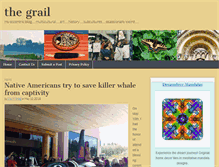 Tablet Screenshot of grailmedia.com