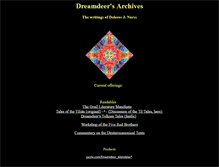 Tablet Screenshot of dreamdeer.grailmedia.com